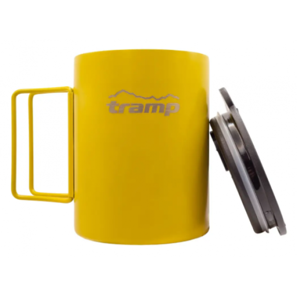 Термокружка TRAMP зі складаними ручками та поїлкою 400мл UTRC-137-mustard