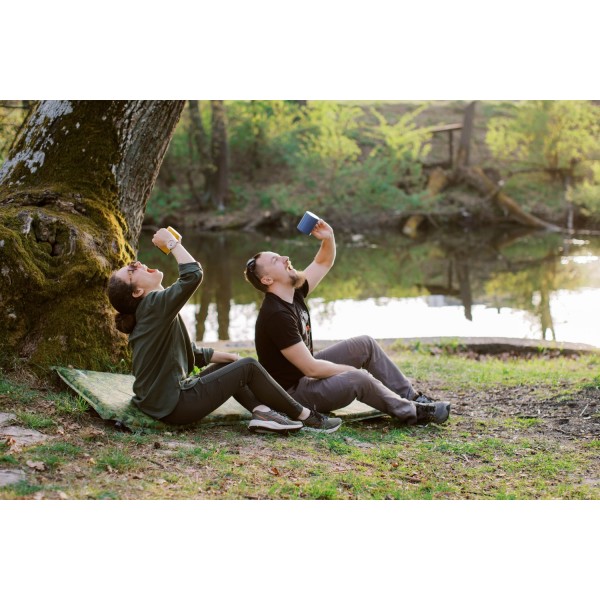 Термокружка TRAMP зі складаними ручками та поїлкою 400мл UTRC-137-mustard