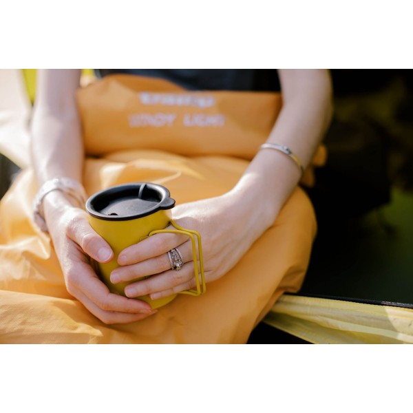 Термокружка TRAMP зі складаними ручками та поїлкою 400мл UTRC-137-mustard