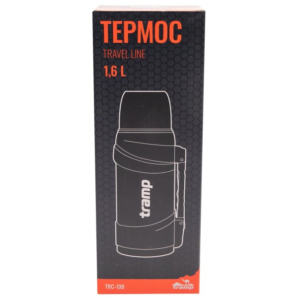 Термос Tramp Travel Line 1,6 л чорний UTRC-139-black