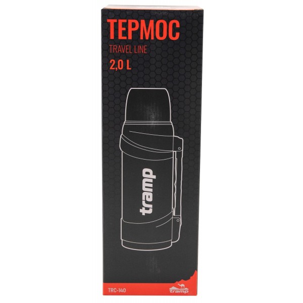 Термос Tramp Travel Line 2 л чорний UTRC-140-black
