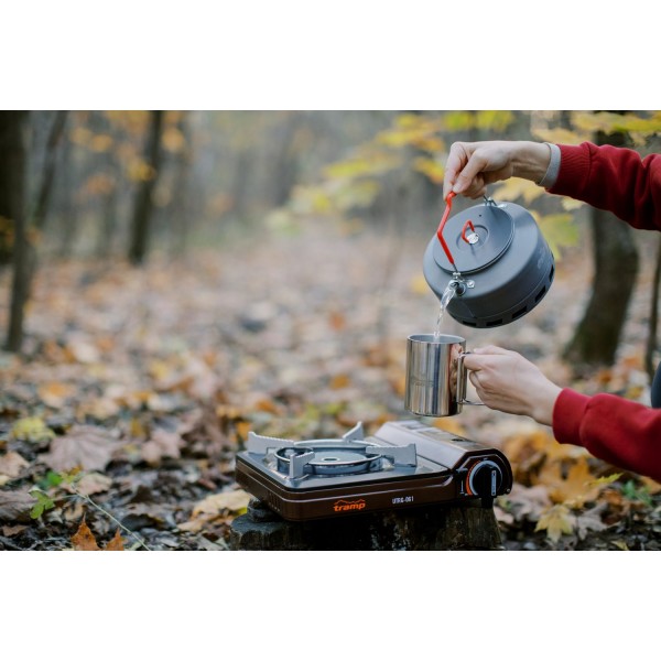 Термокухоль TRAMP UTRC-142 500 мл Метал зі складними ручками та поїлкою