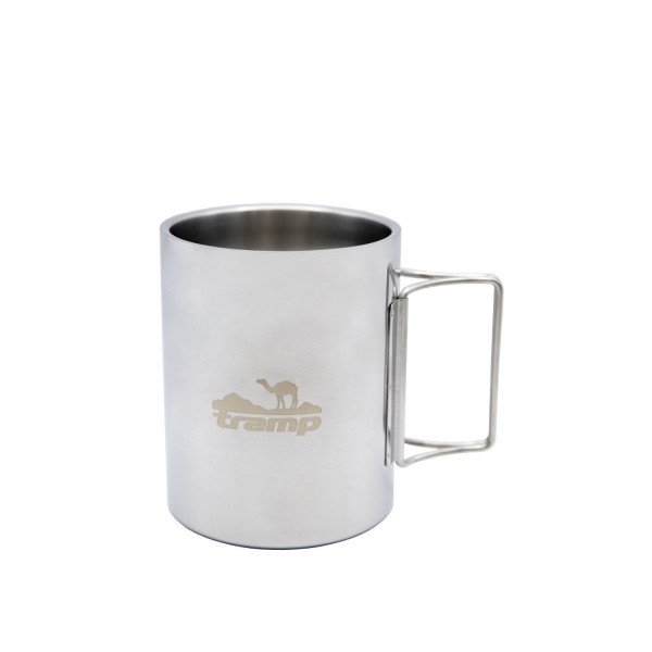 Термокухоль TRAMP UTRC-142 500 мл Метал зі складними ручками та поїлкою