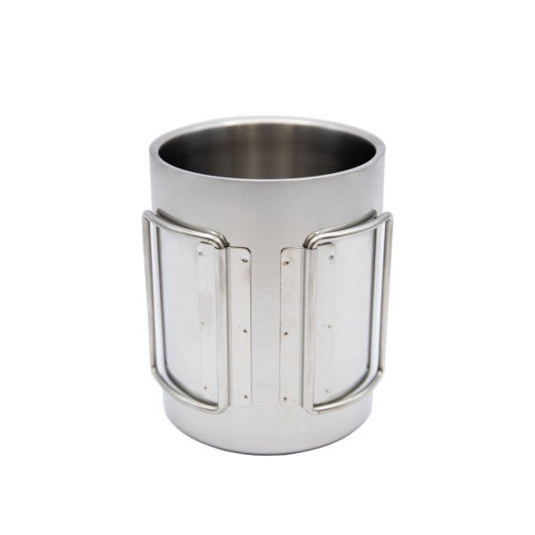 Термокухоль TRAMP UTRC-142 500 мл Метал зі складними ручками та поїлкою