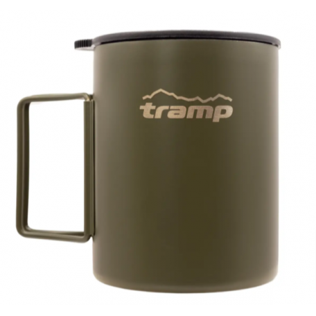 Термокружка TRAMP зі складаними ручками та поїлкою 500мл UTRC-142 olive