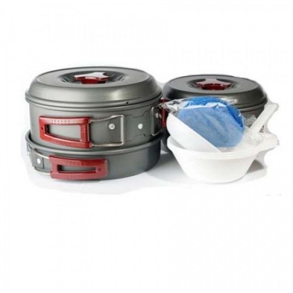 Набір посуду з анодованого алюмінію Tramp UTRC-143