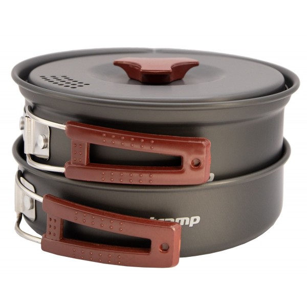 Набір посуду з анодованого алюмінію на 1-2 персони Tramp UTRC-144