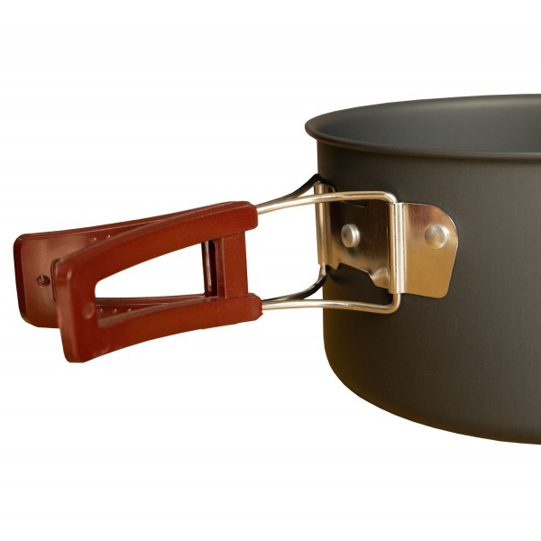 Набір посуду з анодованого алюмінію на 1-2 персони Tramp UTRC-144