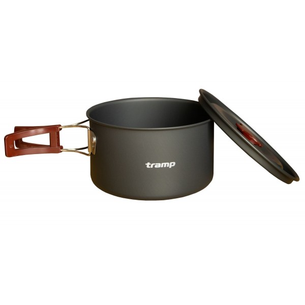 Набір посуду з анодованого алюмінію на 1-2 персони Tramp UTRC-144
