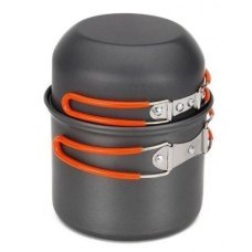 Кастрюля-кружка Tramp анодована з кришкою-сковорідкою 0,75+0,5л UTRC-145