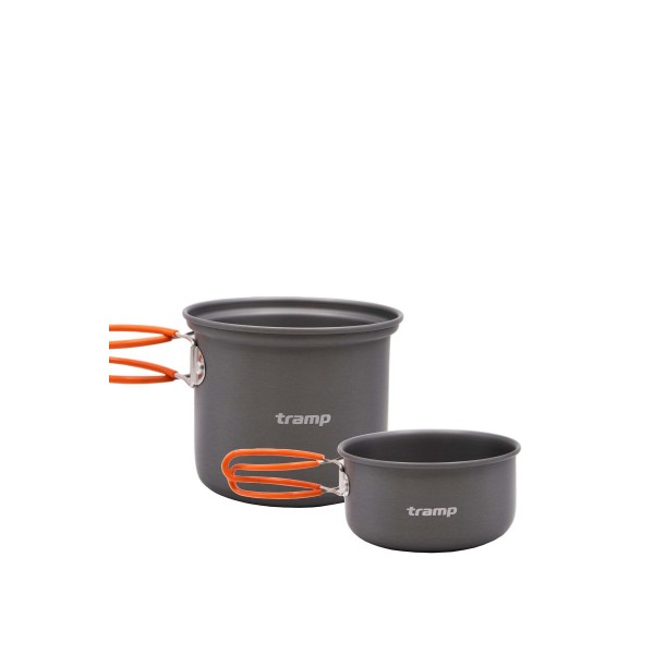 Кастрюля-кружка Tramp анодована з кришкою-сковорідкою 0,75+0,5л UTRC-145