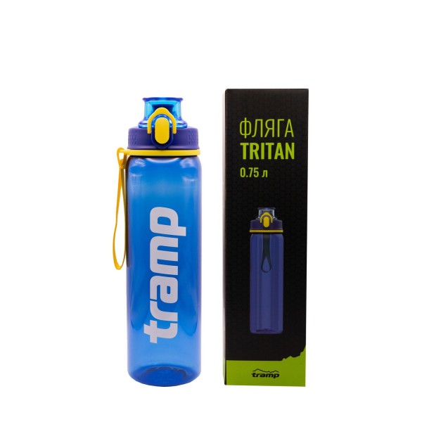 Фляга Тритан Tramp 0,75л. Blue (UTRC-289-blue)
