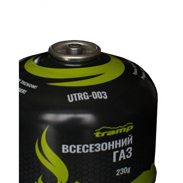 Балон газовий Tramp (різьбовий) 230 грам UTRG-003