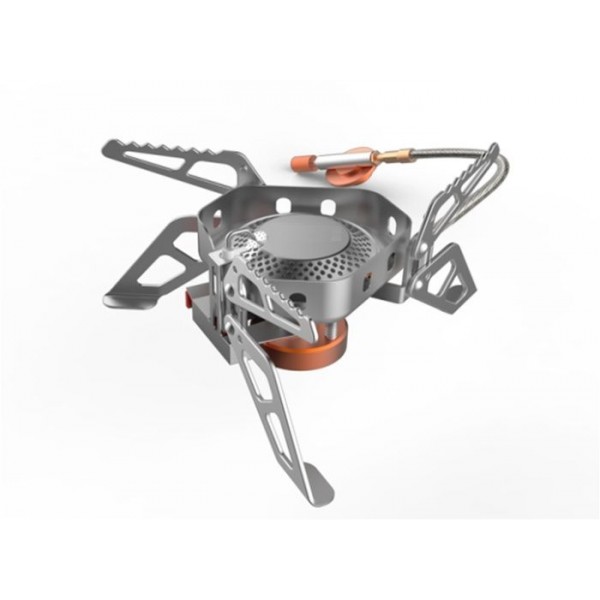 Пальник газовий зі шлангом, пєзопідпалом та вітрозахистом Tramp UTRG-046