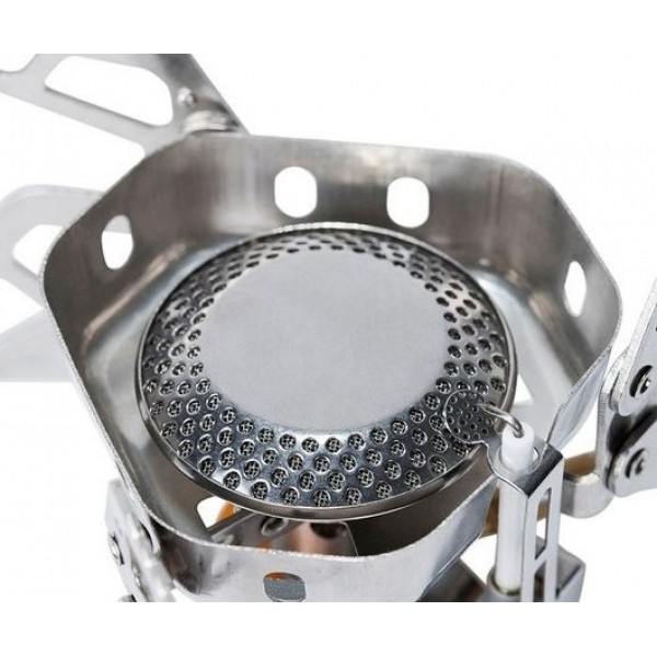 Пальник газовий зі шлангом, пєзопідпалом та вітрозахистом Tramp UTRG-046