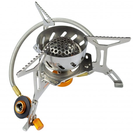 Пальник газовий зі шлангом та подвійним вбудованим вітрозахистом Tramp UTRG-047 Пальник газовий зі шлангом та подвійним вбудованим вітрозахистом Tramp UTRG-047