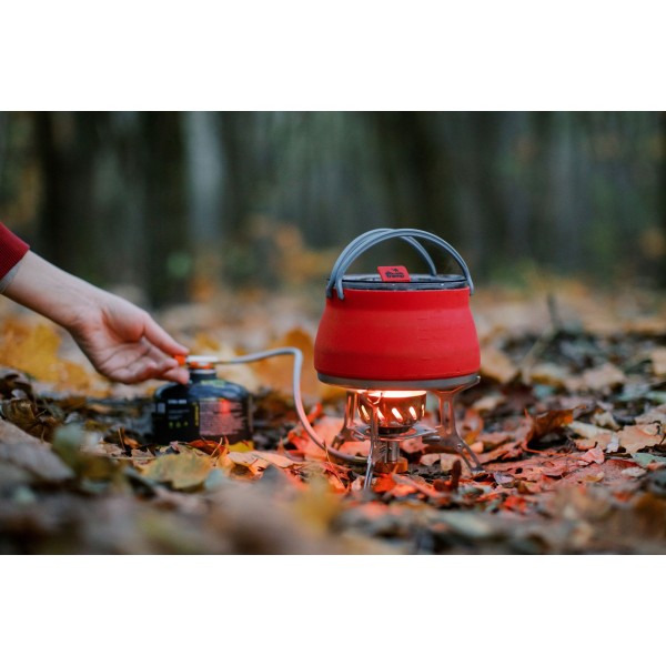 Пальник газовий зі шлангом та подвійним вбудованим вітрозахистом Tramp UTRG-047