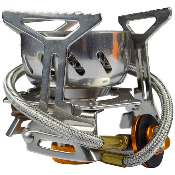 Пальник газовий зі шлангом та подвійним вбудованим вітрозахистом Tramp UTRG-047