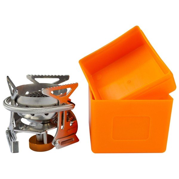 Пальник газовий зі шлангом та подвійним вбудованим вітрозахистом Tramp UTRG-047