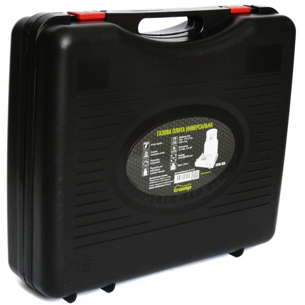 Плита газова портативна з перехідником на великий балон Tramp UTRG-058