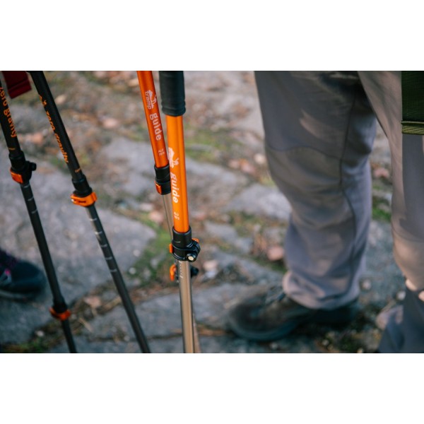 Трекінгові палиці Tramp Guide алюмінієві 62-135 см (пара) TRR-014