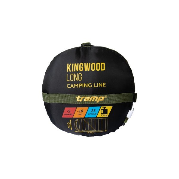 Спальний мішок ковдра Tramp Kingwood Long UTRS-053L-L ліва