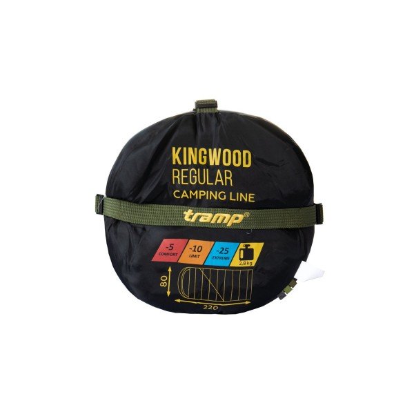 Спальний мішок ковдра Tramp Kingwood Regular TRS-053R-R права