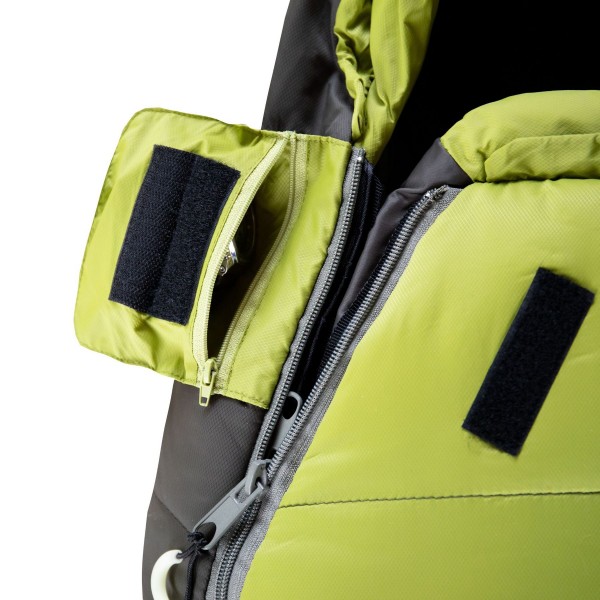 Спальний мішок Tramp Fjord Long кокон зелений, правий UTRS-094L