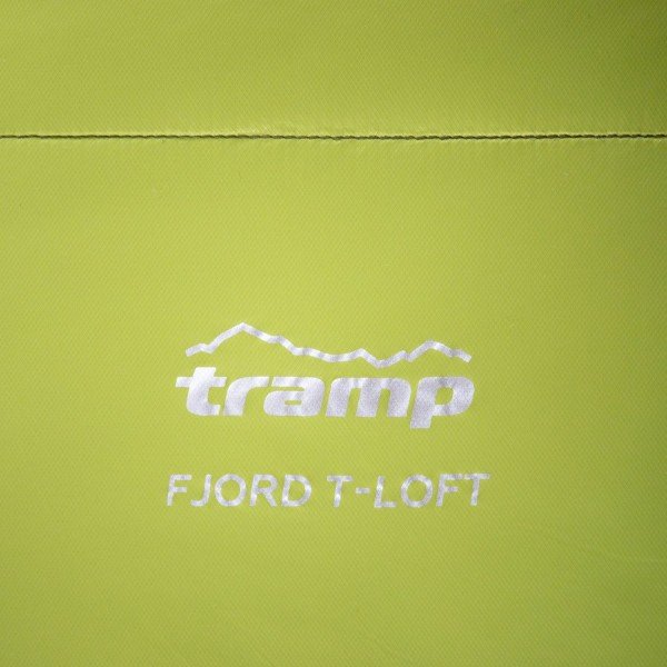 Спальний мішок Tramp Fjord Long кокон зелений, правий UTRS-094L