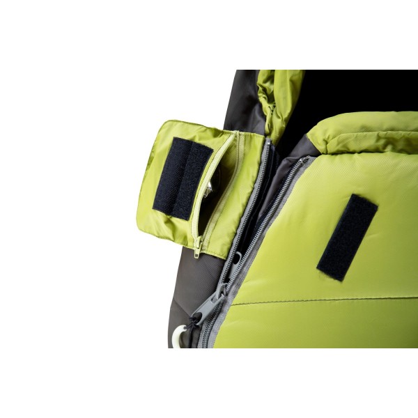 Спальний мішок Tramp Fjord Regular кокон зелений лівий UTRS-094R