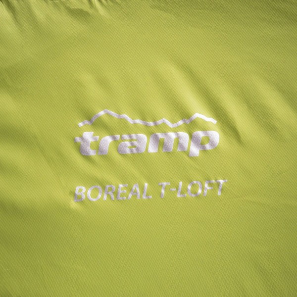 Спальний мішок Tramp Boreal Long кокон зелений, правий UTRS-095L