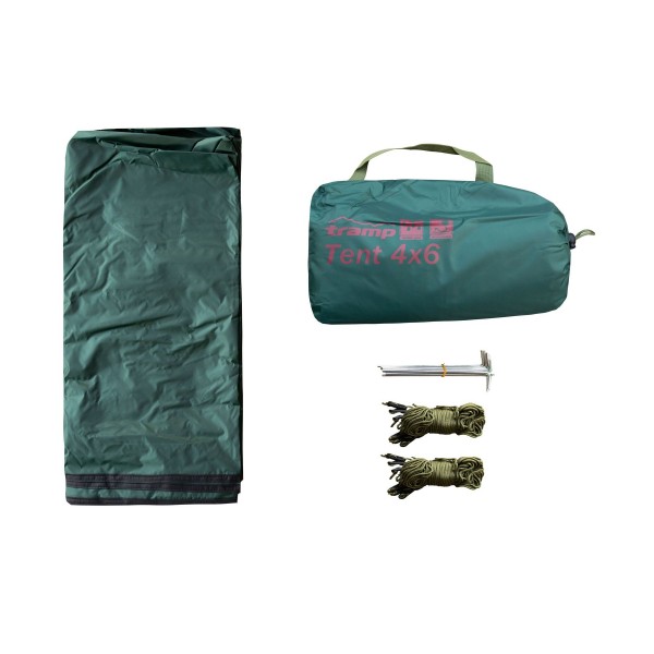 Тент Tramp Tent 4 х 6 green UTRT-102
