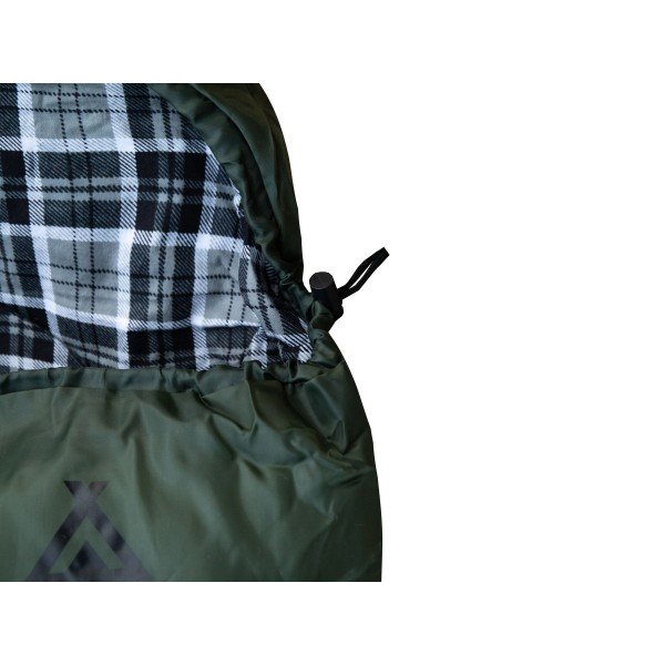 Спальний мішок Totem Ember Plus ковдра з капюшоном олива UTTS-014-L ліва