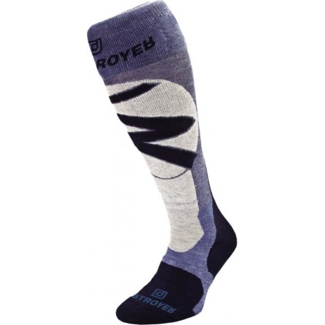 Шкарпетки Destroyer Ski / Snowboard Блакитний / Св. сірий / Чорний Шкарпетки Destroyer Ski / Snowboard Блакитний / Св. сірий / Чорний