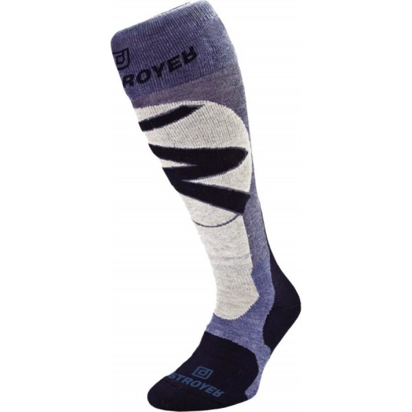 Шкарпетки Destroyer Ski / Snowboard Блакитний / Св. сірий / Чорний