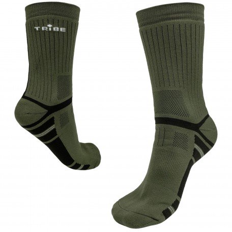 Шкарпетки Tribe Trekking Winter, олива, 41/43 Шкарпетки Tribe Trekking Winter, олива, 41/43