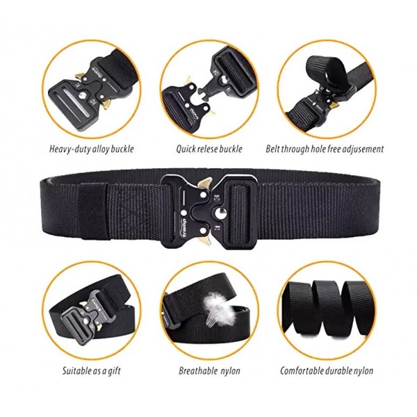 Ремінь тактичний Tramp Belt чорний UTRGB-005