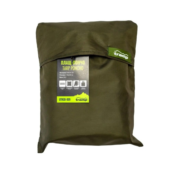 Плащ-пончо Tramp Tarp poncho UTRGB-009-olive