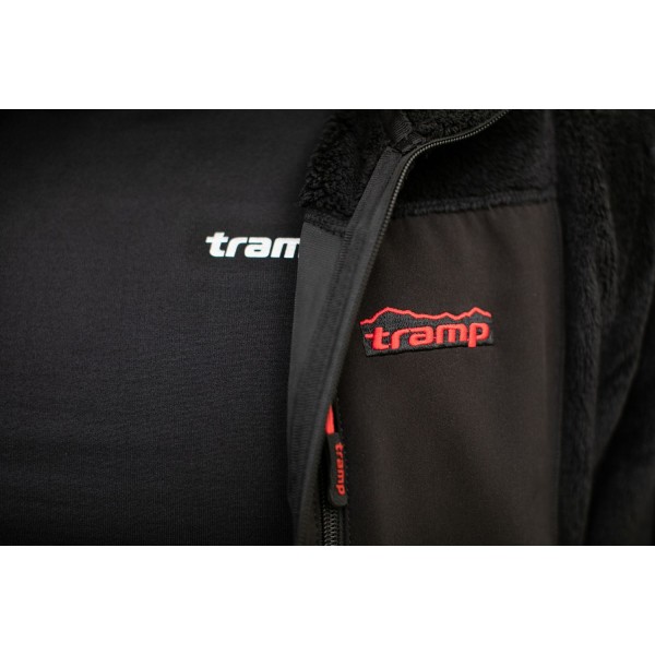 Термобілизна чоловіча Tramp Warm Soft комплект (футболка+кальсони) UTRUM-019-black-S/M чорний