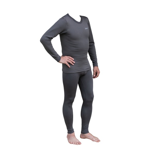 Термобілизна чоловіча Tramp Warm Soft сірий комплект (футболка+кальсони) UTRUM-019-grey-L/XL