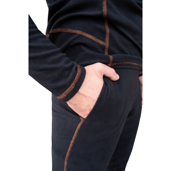 Термобілизна флісова Tramp Microfleece, комплект, чорний, 3XL
