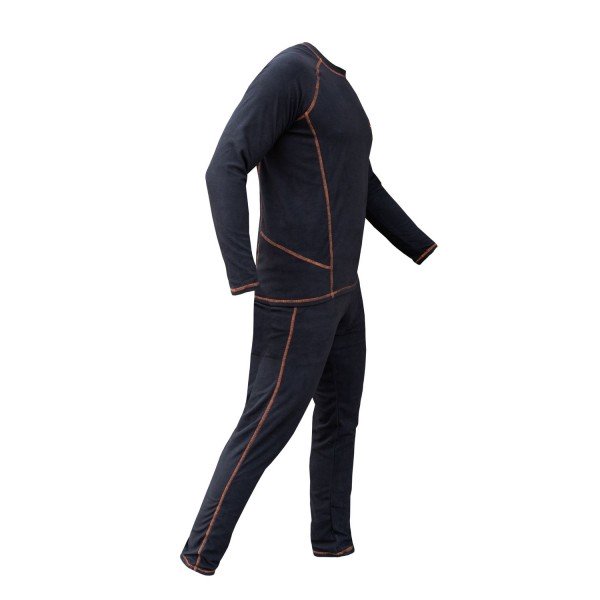 Термобілизна флісова Tramp Microfleece, комплект, чорний, XL
