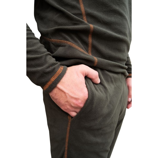 Термобілизна флісова Tramp Microfleece, комплект, олива, S