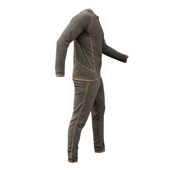 Термобілизна флісова Tramp Microfleece, комплект, олива, XL