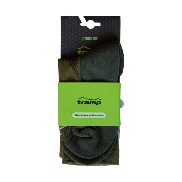 Шкарпетки демісезонні Tramp UTRUS-001-olive-38/40