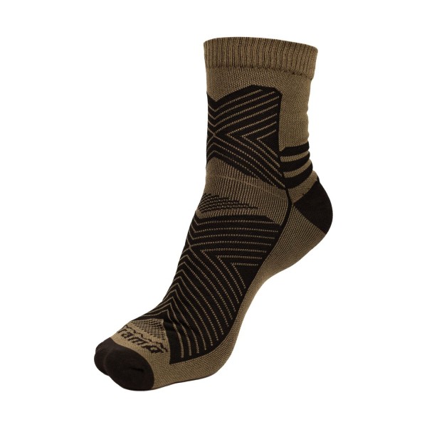 Шкарпетки літні Tramp Coolmax (Trekking summer) короткі UTRUS-009-olive, 38/40