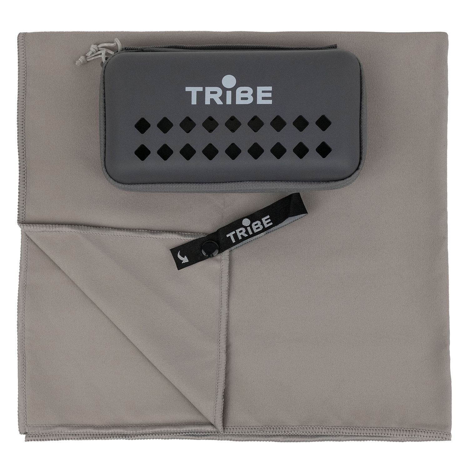 Рушник з мікрофібри Tribe Pocket Towel 75х150 см T-LC-0001-XL Grey