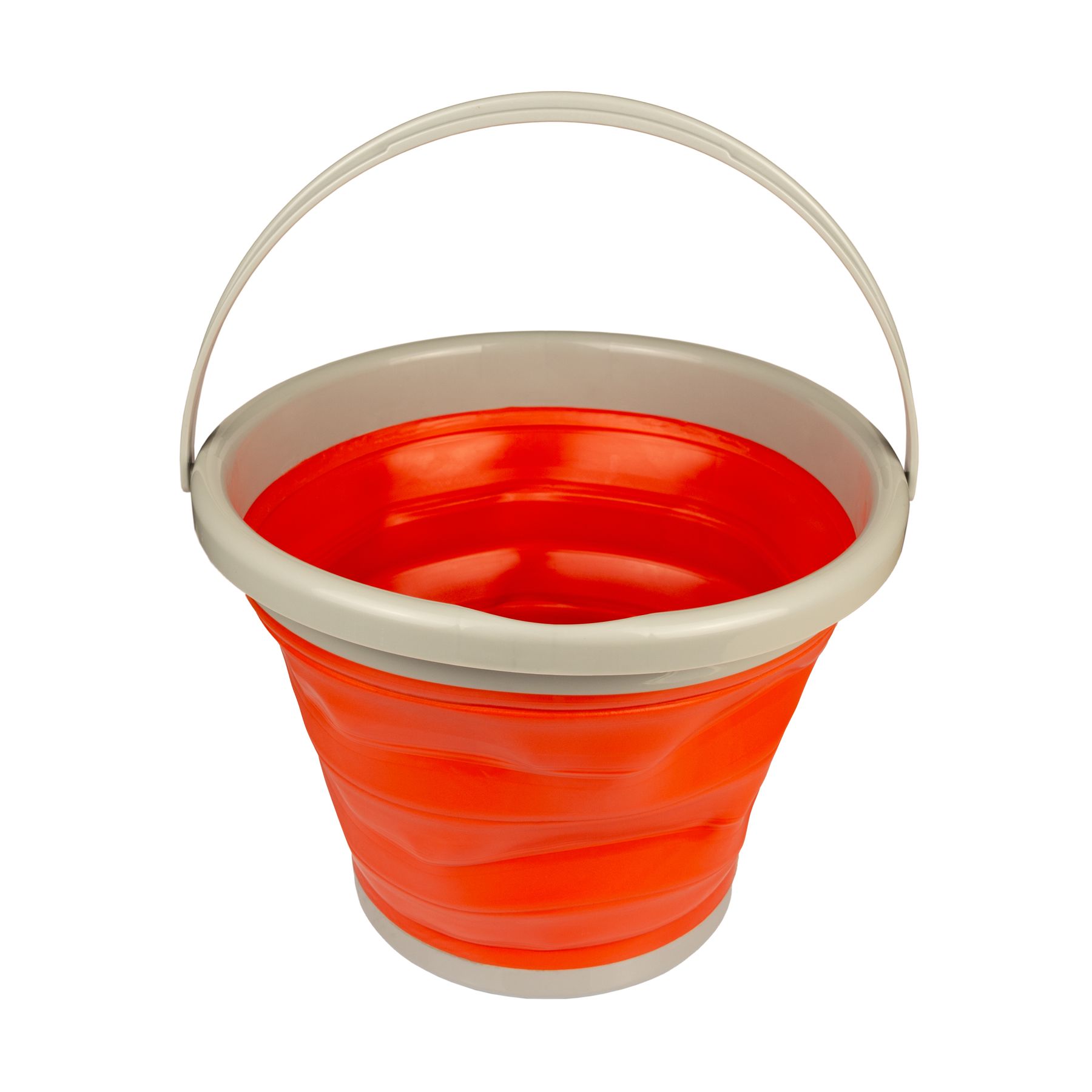 Відро складане силіконове Tramp 10L orange TRC-091-orange