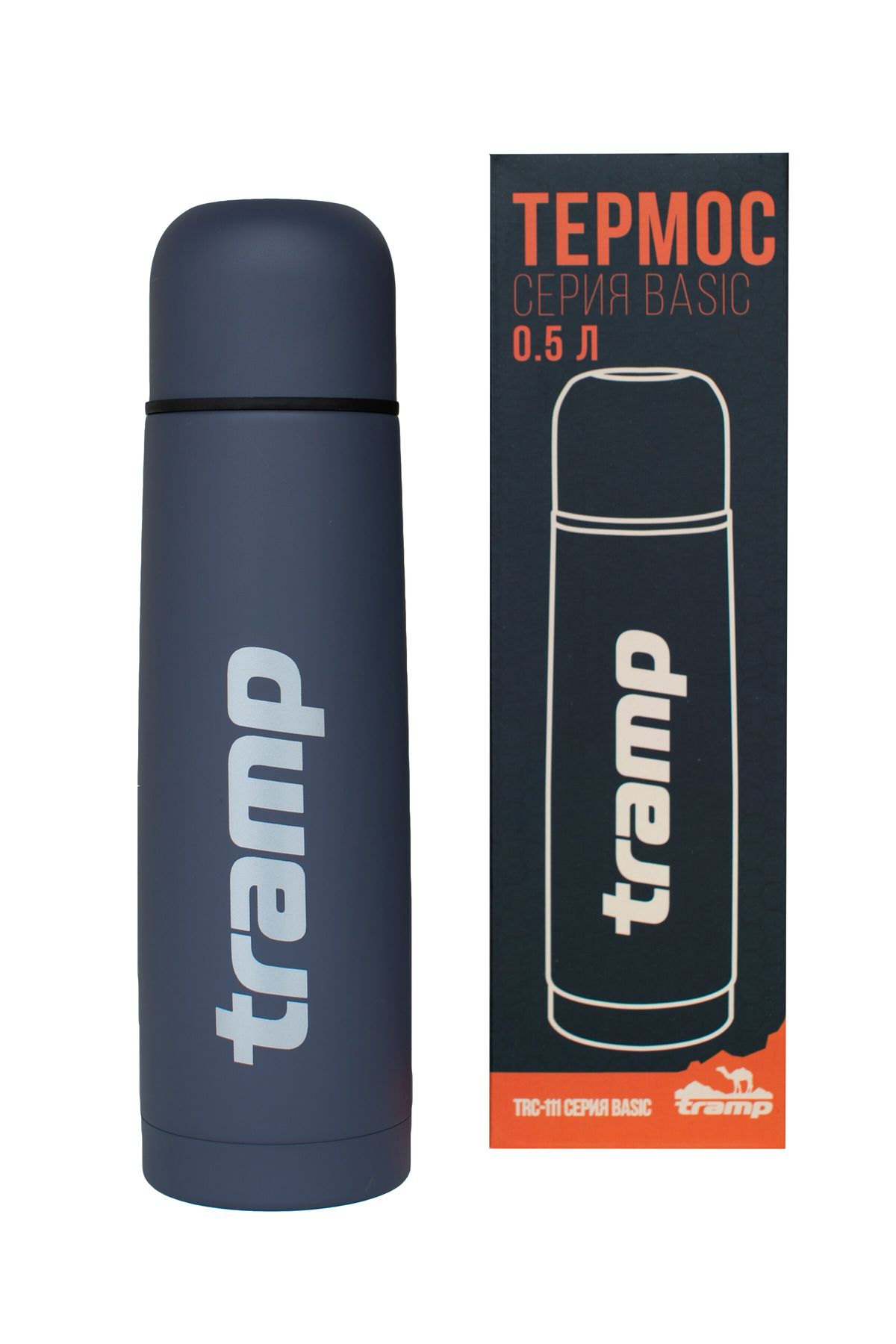 Термос Tramp Basic сірий 0,5л UTRC-111-grey