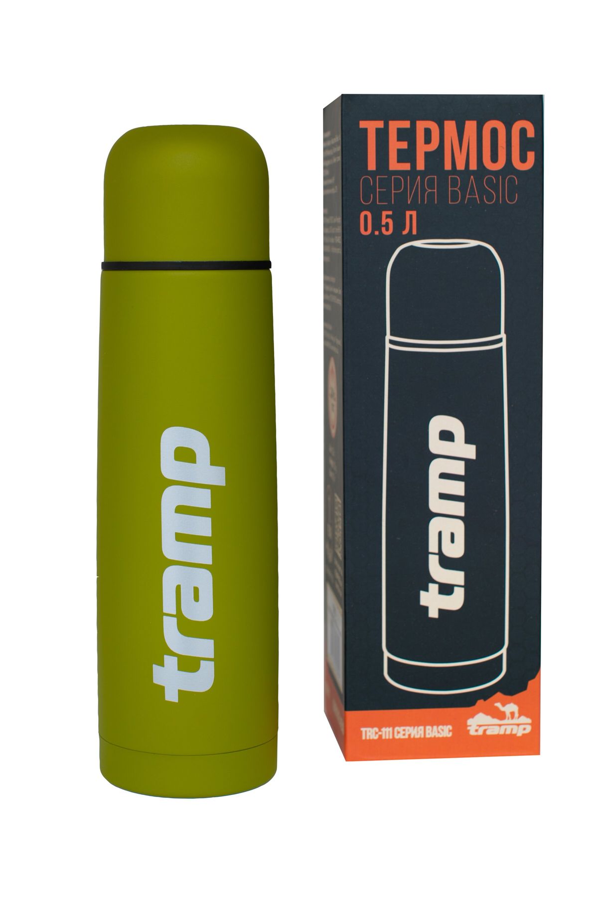 Термос Tramp Basic олива 0,5л UTRC-111-olive